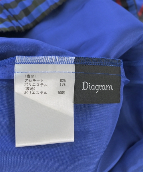 Diagram GRACE CONTINENTAL（ダイアグラムグレースコンチネンタル）ロング・マキシ丈スカート 青 サイズ:38(M位) レディース/2200607288049