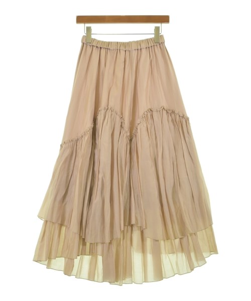 Diagram GRACE CONTINENTAL（ダイアグラムグレースコンチネンタル）ロング・マキシ丈スカート ベージュ サイズ:36(S位) レディース/2200620154024