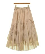 Diagram GRACE CONTINENTAL（ダイアグラムグレースコンチネンタル）ロング・マキシ丈スカート ベージュ サイズ:36(S位) レディース/2200620154024