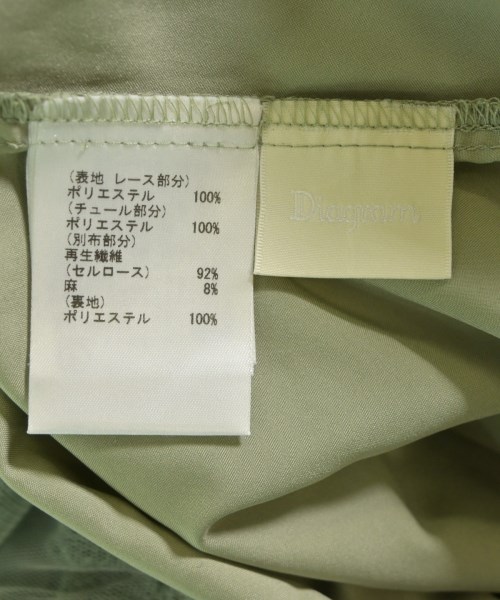 Diagram GRACE CONTINENTAL（ダイアグラムグレースコンチネンタル）ワンピース 緑 サイズ:36(S位) レディース/2200620154086