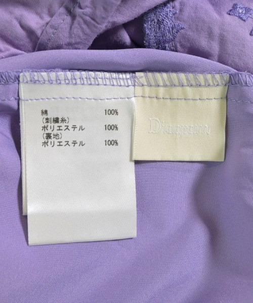 Diagram GRACE CONTINENTAL（ダイアグラムグレースコンチネンタル）オールインワン/サロペット 紫 サイズ:36(s位) レディース/2200620154116