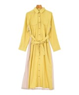 Diagram GRACE CONTINENTAL（ダイアグラムグレースコンチネンタル）シャツワンピース 黄 サイズ:36(S位) レディース/2200604926029