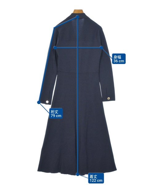 Diagram GRACE CONTINENTAL（ダイアグラムグレースコンチネンタル）ワンピース 紺 サイズ:36(S位) レディース/2200669017014
