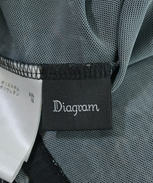 Diagram GRACE CONTINENTAL（ダイアグラムグレースコンチネンタル）Tシャツ・カットソー 黒 サイズ:36(S位) レディース/2200668903035