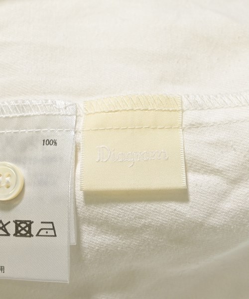 Diagram GRACE CONTINENTAL（ダイアグラムグレースコンチネンタル）カジュアルシャツ 白 サイズ:38(M位) レディース/2200673895066