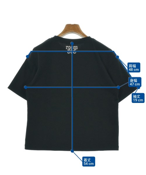Diagram GRACE CONTINENTAL（ダイアグラムグレースコンチネンタル）Tシャツ・カットソー 黒 サイズ:36(S位) レディース/2200673895127