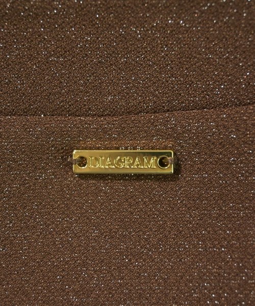 Diagram GRACE CONTINENTAL（ダイアグラムグレースコンチネンタル）Tシャツ・カットソー 茶 サイズ:36(S位) レディース/2200670877126