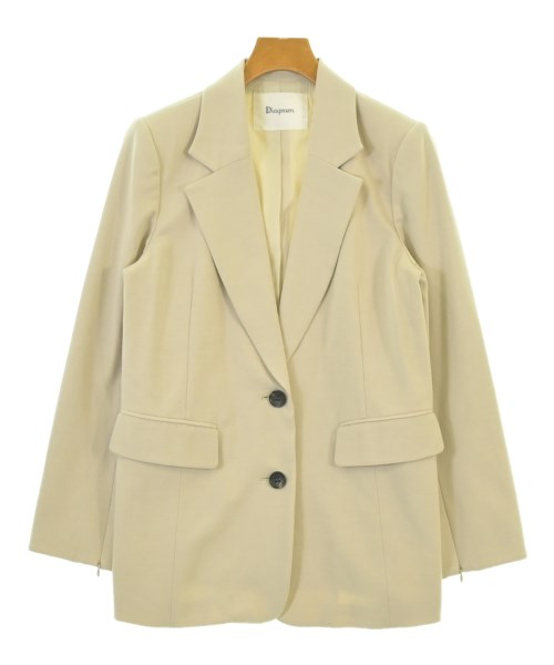 Diagram GRACE CONTINENTAL(ダイアグラムグレースコンチネンタル)テーラードジャケット ベージュ サイズ:36(S位)/2200677118055