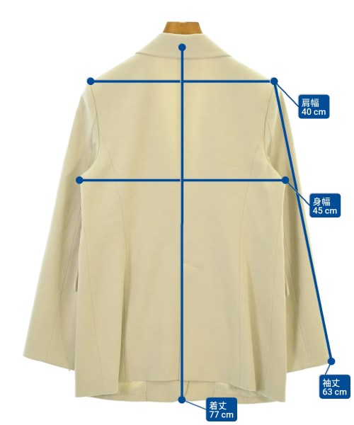 Diagram GRACE CONTINENTAL（ダイアグラムグレースコンチネンタル）テーラードジャケット ベージュ サイズ:36(S位) レディース/2200677118055