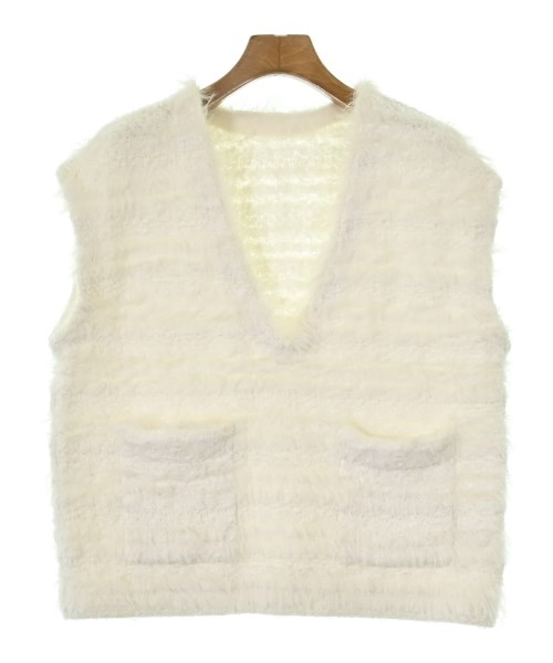 Diagram GRACE CONTINENTAL(ダイアグラムグレースコンチネンタル)ベスト 白 サイズ:36(S位)/2200677118093