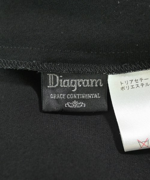 Diagram GRACE CONTINENTAL（ダイアグラムグレースコンチネンタル）カジュアルシャツ 黒 サイズ:36(S位) レディース/2200674208094