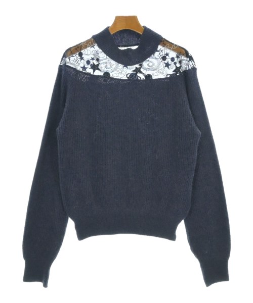 Diagram GRACE CONTINENTAL(ダイアグラムグレースコンチネンタル)ニット・セーター 紺 サイズ:36(S位)/2200677448039