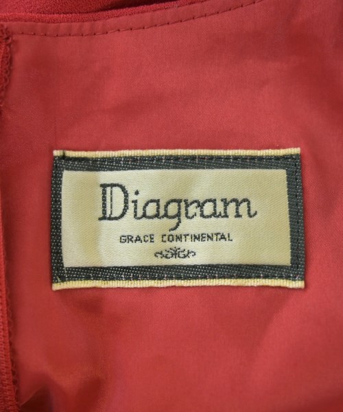 Diagram GRACE CONTINENTAL（ダイアグラムグレースコンチネンタル）ワンピース 赤 サイズ:38(M位) レディース/2200688940058