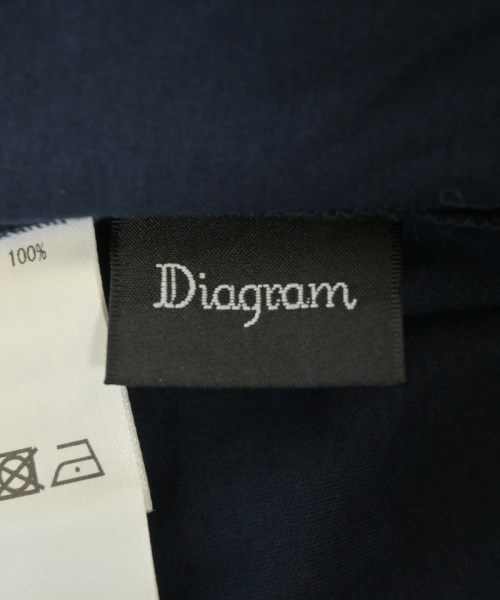 Diagram GRACE CONTINENTAL（ダイアグラムグレースコンチネンタル）Tシャツ・カットソー 紺 サイズ:36(S位) レディース/2200688940102