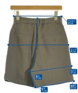 Diagram GRACE CONTINENTAL（ダイアグラムグレースコンチネンタル）ショートパンツ 茶 サイズ:36(S位) レディース/2200693790044