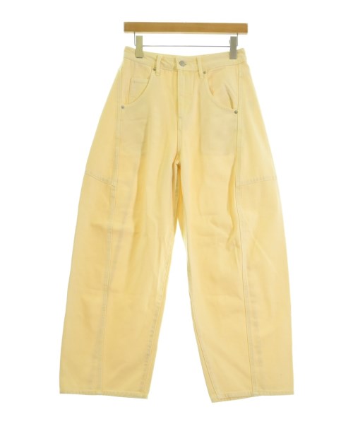 Diagram GRACE CONTINENTAL(ダイアグラムグレースコンチネンタル)デニムパンツ 黄 サイズ:36(S位)/2200693790082