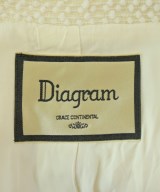 Diagram GRACE CONTINENTAL（ダイアグラムグレースコンチネンタル）チェスターコート 白 サイズ:38(M位) レディース/2200700108022