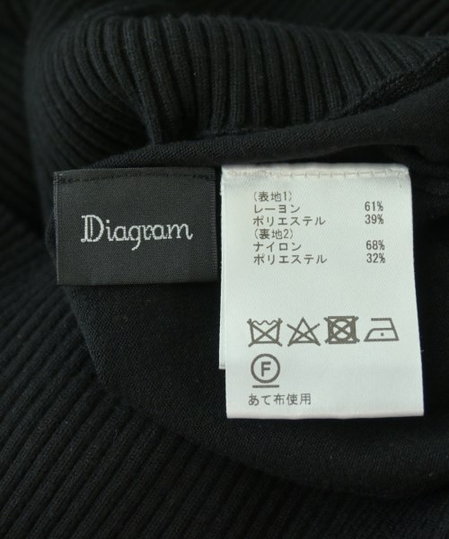 Diagram GRACE CONTINENTAL（ダイアグラムグレースコンチネンタル）ニット・セーター 黒 サイズ:36(S位) レディース/2200701755034