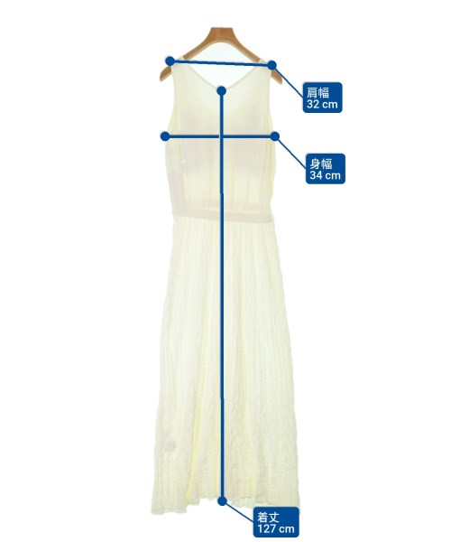 Diagram GRACE CONTINENTAL（ダイアグラムグレースコンチネンタル）ワンピース 白 サイズ:36(S位) レディース/2200649939039