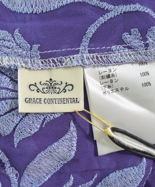 Diagram GRACE CONTINENTAL（ダイアグラムグレースコンチネンタル）ワンピース 紫 サイズ:2(M位) レディース/2200654598054