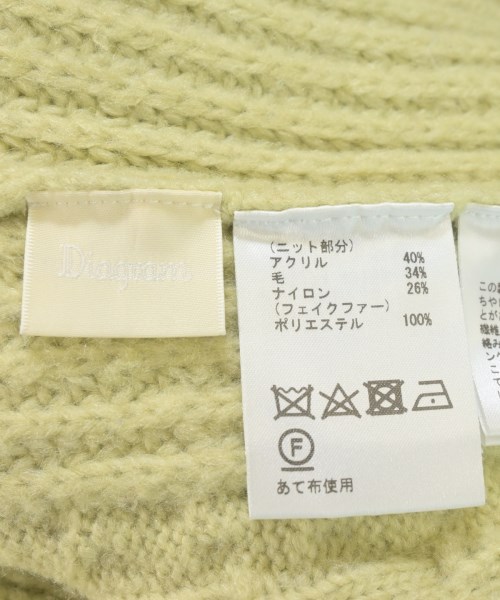 Diagram GRACE CONTINENTAL（ダイアグラムグレースコンチネンタル）ニット・セーター 緑 サイズ:36(S位) レディース/2200705517423