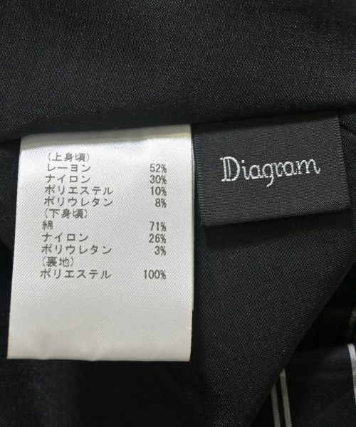 Diagram GRACE CONTINENTAL（ダイアグラムグレースコンチネンタル）ワンピース 黒 サイズ:38(M位) レディース/2200711364226