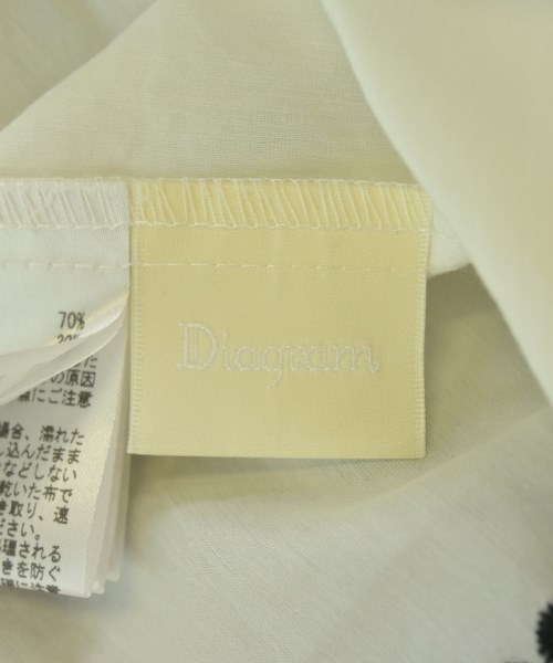 Diagram GRACE CONTINENTAL（ダイアグラムグレースコンチネンタル）ブラウス 白 サイズ:36(S位) レディース/2200711794191