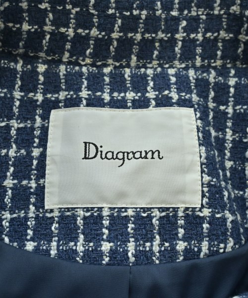 Diagram GRACE CONTINENTAL（ダイアグラムグレースコンチネンタル）カバーオール 青 サイズ:36(S位) レディース/2200719214035