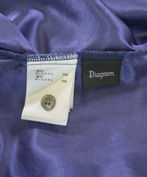 Diagram GRACE CONTINENTAL（ダイアグラムグレースコンチネンタル）ワンピース 紫 サイズ:38(M位) レディース/2200648826033