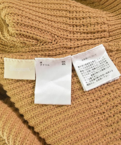 Diagram GRACE CONTINENTAL（ダイアグラムグレースコンチネンタル）カーディガン 茶 サイズ:F レディース/2200642780010