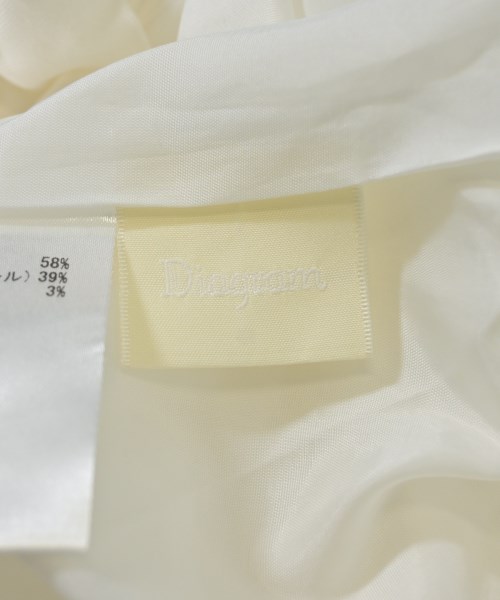 Diagram GRACE CONTINENTAL（ダイアグラムグレースコンチネンタル）その他 白 サイズ:38(M位) レディース/2200651747073