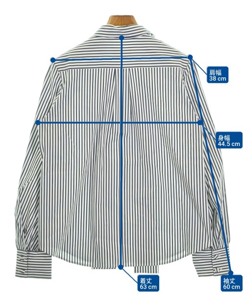 Diagram GRACE CONTINENTAL（ダイアグラムグレースコンチネンタル）カジュアルシャツ 白 サイズ:38(M位) レディース/2200704358072