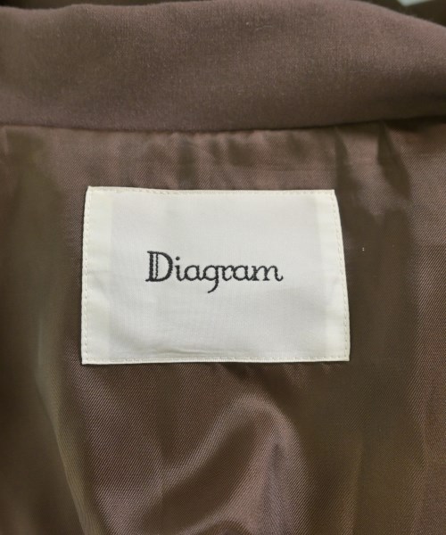 Diagram GRACE CONTINENTAL（ダイアグラムグレースコンチネンタル）カジュアルジャケット 茶 サイズ:F レディース/2200704773011