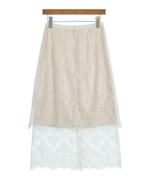 Diagram GRACE CONTINENTAL（ダイアグラムグレースコンチネンタル）ロング・マキシ丈スカート 白 サイズ:F レディース/2200665481062