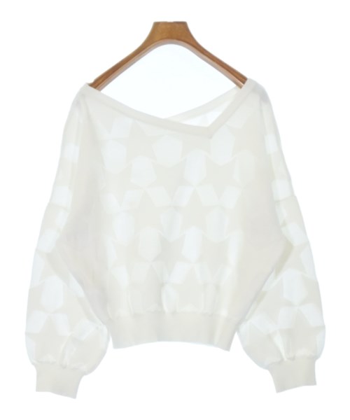 Diagram GRACE CONTINENTAL（ダイアグラムグレースコンチネンタル）ニット・セーター 白 サイズ:36(S位) レディース/2200665399046