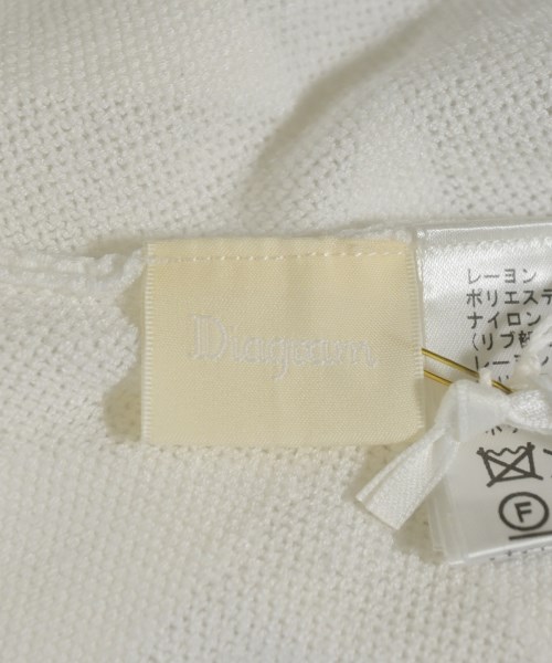 Diagram GRACE CONTINENTAL（ダイアグラムグレースコンチネンタル）ニット・セーター 白 サイズ:36(S位) レディース/2200665399046