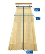 Diagram GRACE CONTINENTAL（ダイアグラムグレースコンチネンタル）ロング・マキシ丈スカート ベージュ サイズ:36(S位) レディース/2200724133130