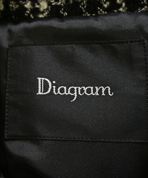 Diagram GRACE CONTINENTAL（ダイアグラムグレースコンチネンタル）カジュアルジャケット 黒 サイズ:36(S位) レディース/2200724969050