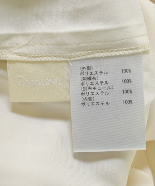 Diagram GRACE CONTINENTAL（ダイアグラムグレースコンチネンタル）その他 白 サイズ:36(S位) レディース/2200683375060