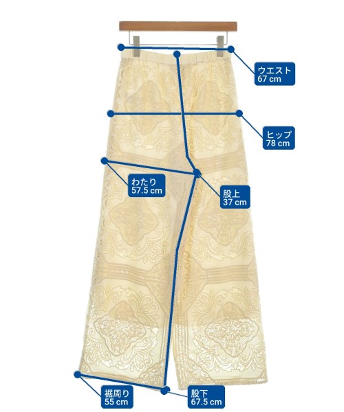 Diagram GRACE CONTINENTAL（ダイアグラムグレースコンチネンタル）その他 白 サイズ:36(S位) レディース/2200683375060