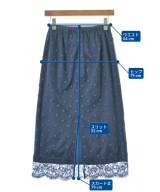 Diagram GRACE CONTINENTAL（ダイアグラムグレースコンチネンタル）ロング・マキシ丈スカート 紺 サイズ:36(S位) レディース/2200680660022