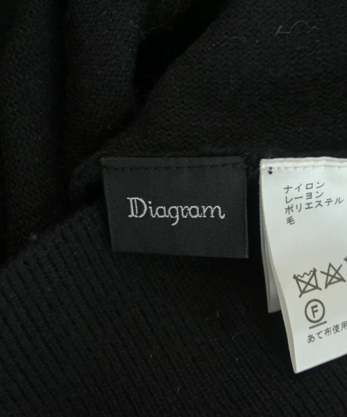 Diagram GRACE CONTINENTAL（ダイアグラムグレースコンチネンタル）ニット・セーター 黒 サイズ:36(S位) レディース/2200681964181