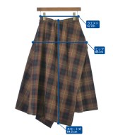 Diagram GRACE CONTINENTAL（ダイアグラムグレースコンチネンタル）ロング・マキシ丈スカート 茶 サイズ:36(S位) レディース/2200688696115