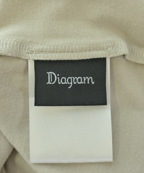 Diagram GRACE CONTINENTAL（ダイアグラムグレースコンチネンタル）Tシャツ・カットソー ベージュ サイズ:36(S位) レディース/2200686068037