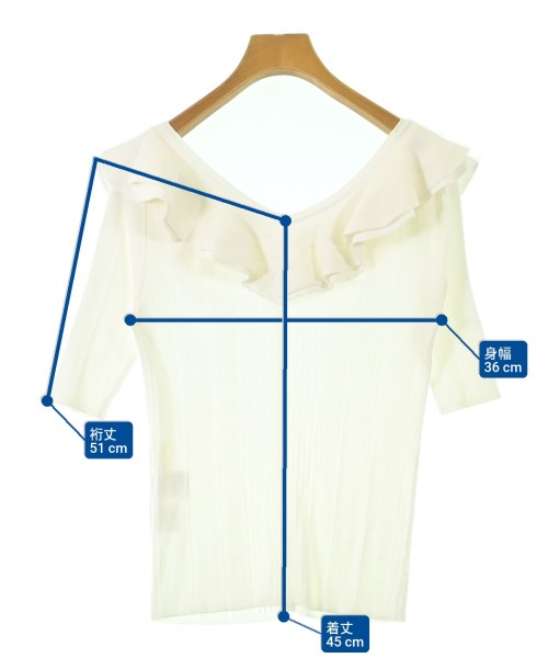 Diagram GRACE CONTINENTAL（ダイアグラムグレースコンチネンタル）カーディガン 白 サイズ:36(S位) レディース/2200681948013
