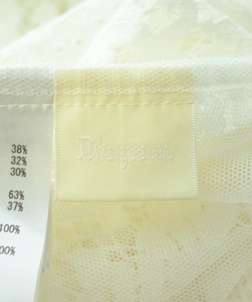 Diagram GRACE CONTINENTAL（ダイアグラムグレースコンチネンタル）ブラウス 白 サイズ:38(M位) レディース/2200687269150