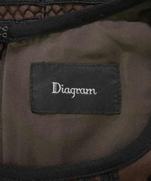 Diagram GRACE CONTINENTAL（ダイアグラムグレースコンチネンタル）ワンピース 茶 サイズ:36(S位) レディース/2200691260044
