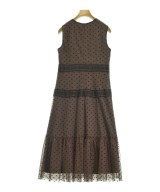 Diagram GRACE CONTINENTAL（ダイアグラムグレースコンチネンタル）ワンピース 茶 サイズ:36(S位) レディース/2200691260044