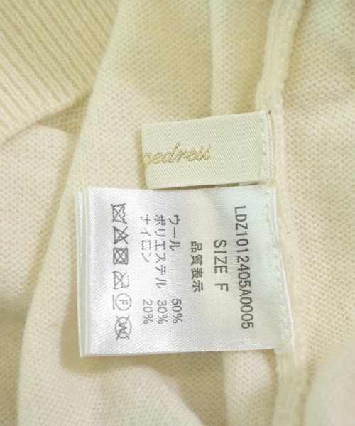 Loungedress（ラウンジドレス）ニット・セーター 白 サイズ:F レディース/2200632974092