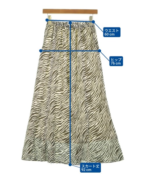 Loungedress（ラウンジドレス）ロング・マキシ丈スカート 茶 サイズ:F レディース/2200631317043